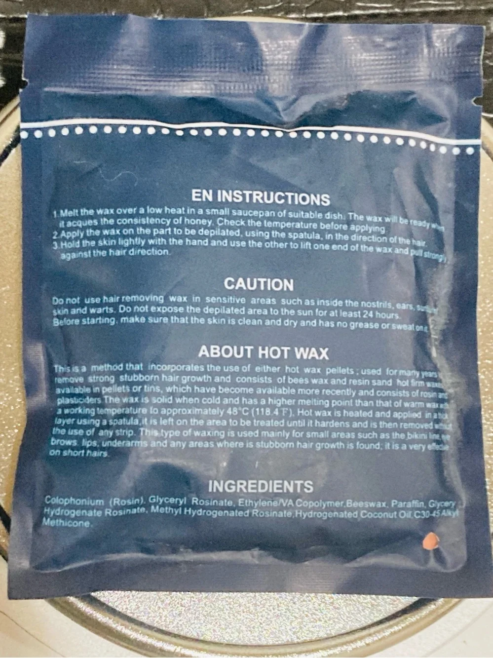 NWT Salon Depot Wax Beans2 oz